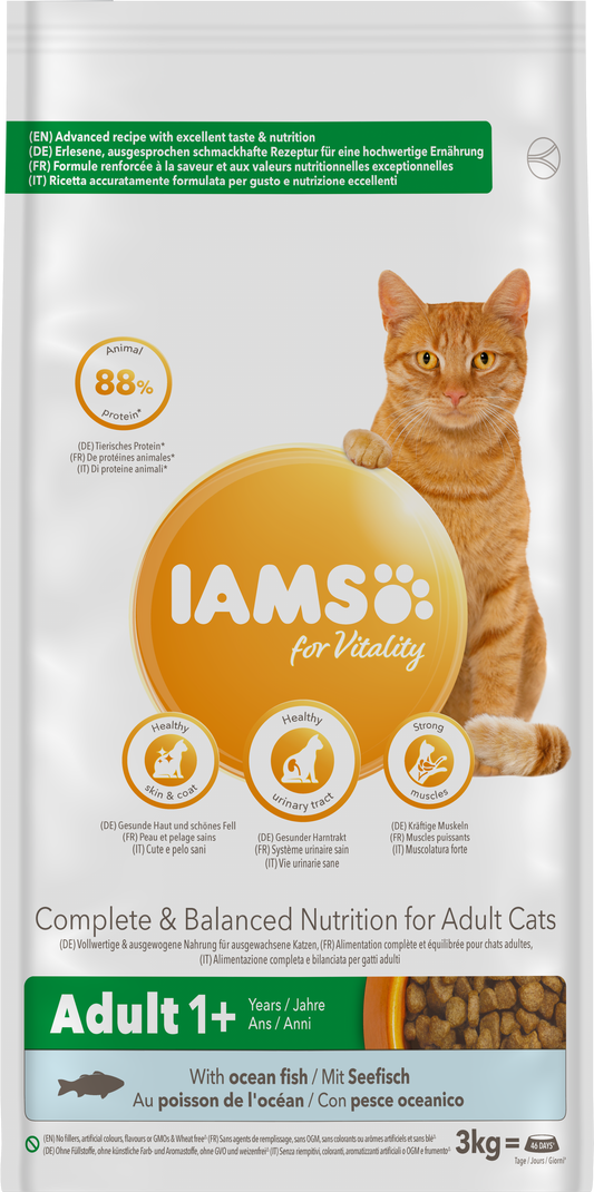 Iams Cat Adult Ocean Fish