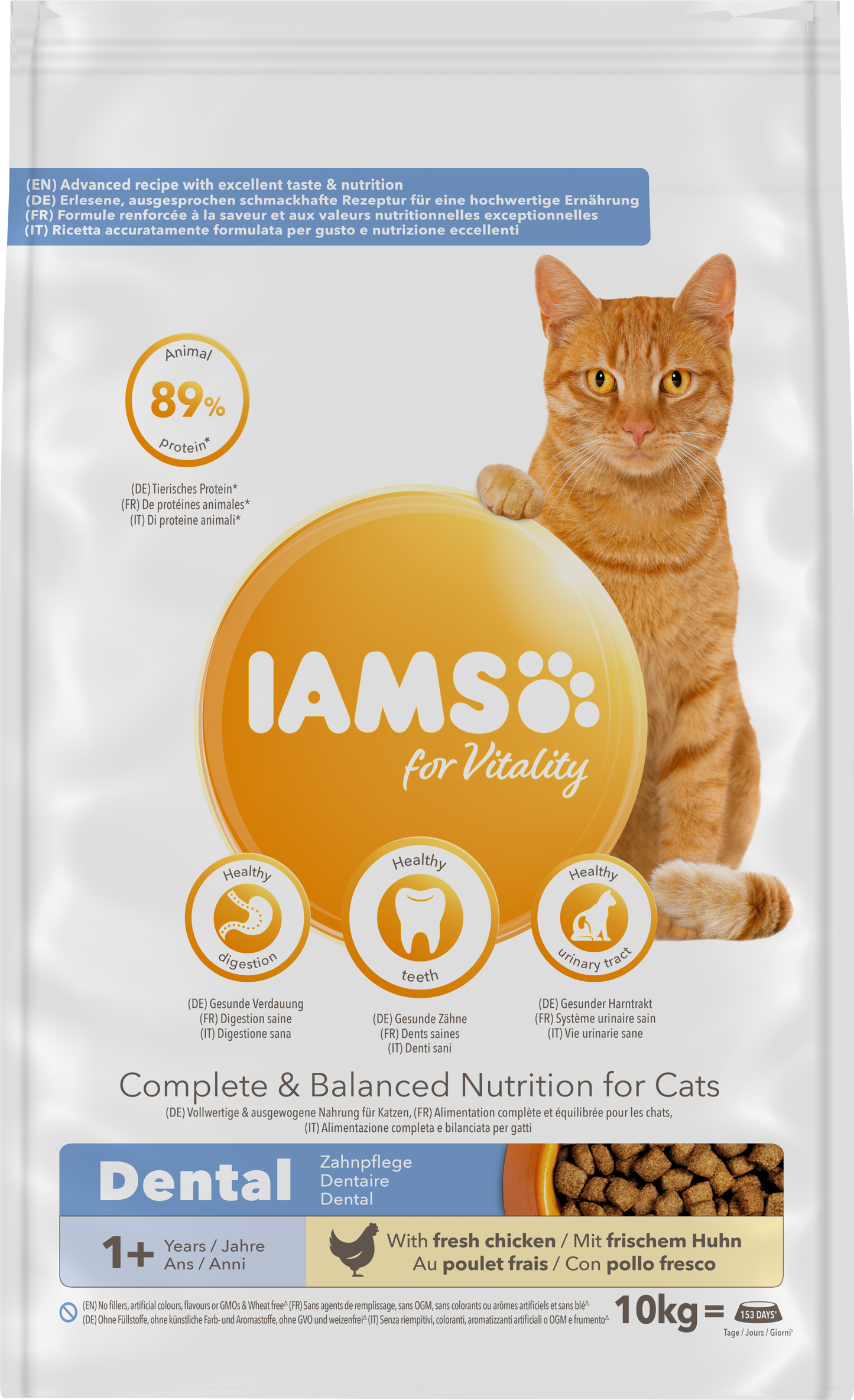 Iams Cat Adult Dental 10 kg