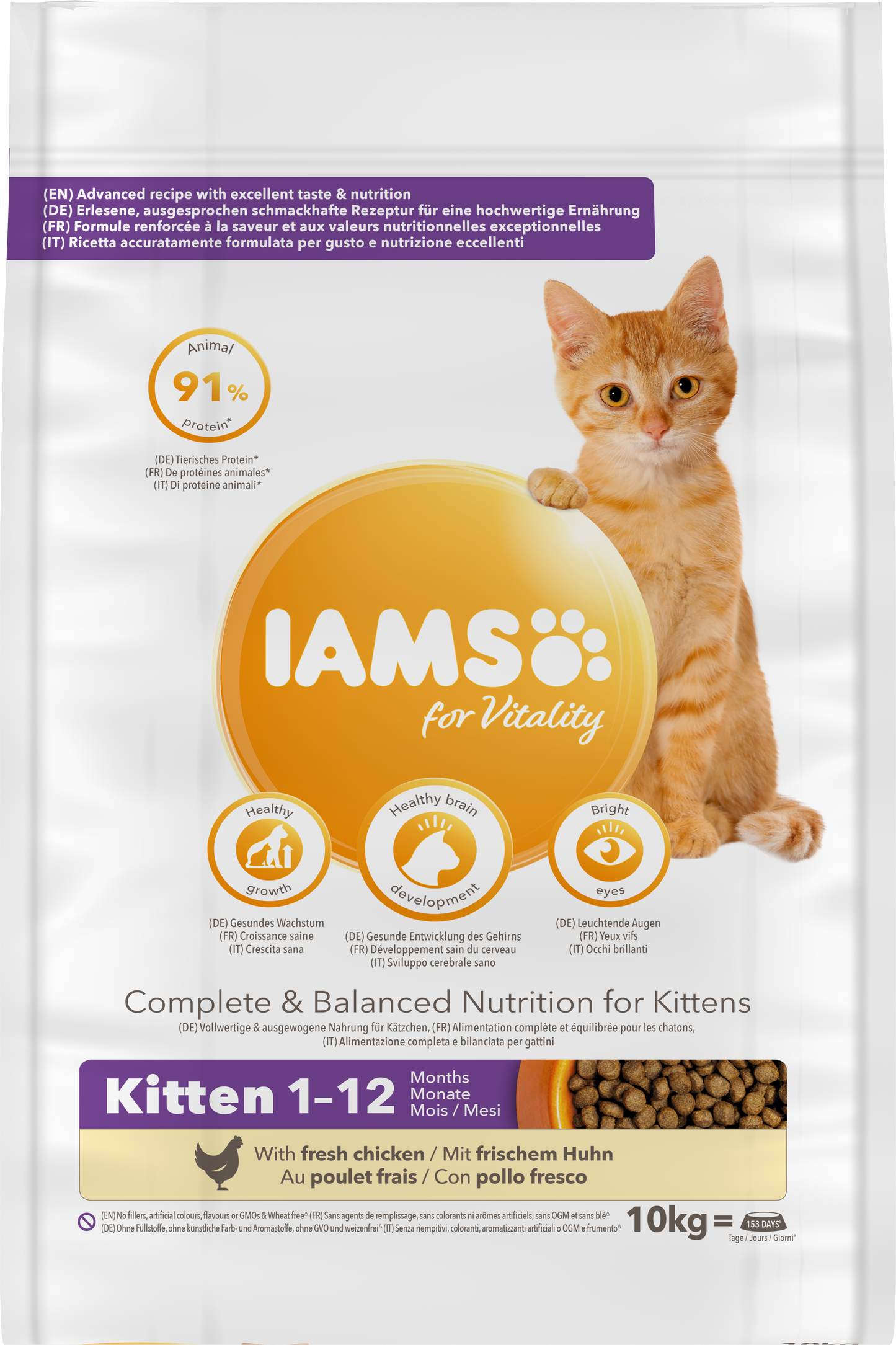 Iams Cat Kitten Chicken