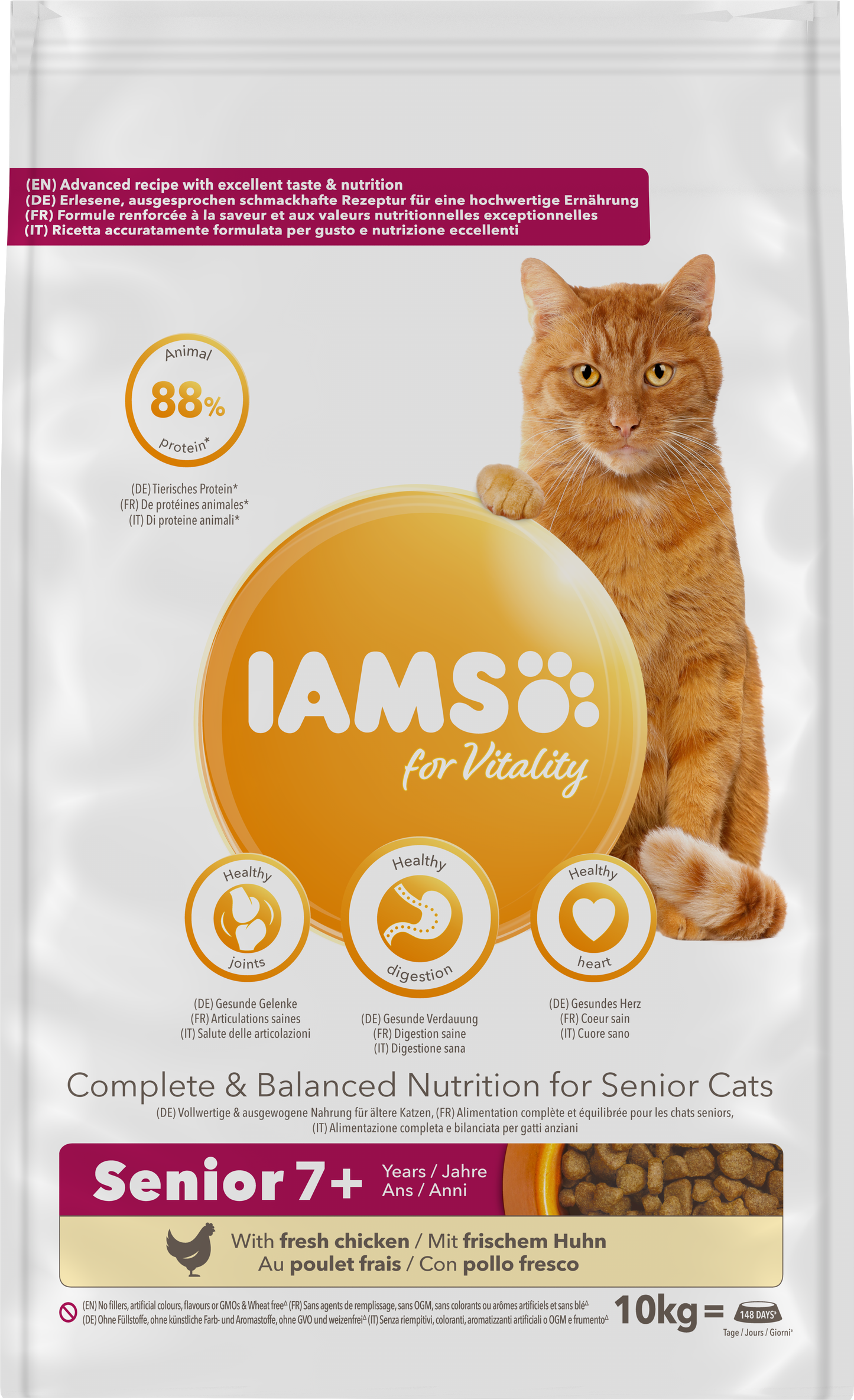 Iams Cat Senior Chicken