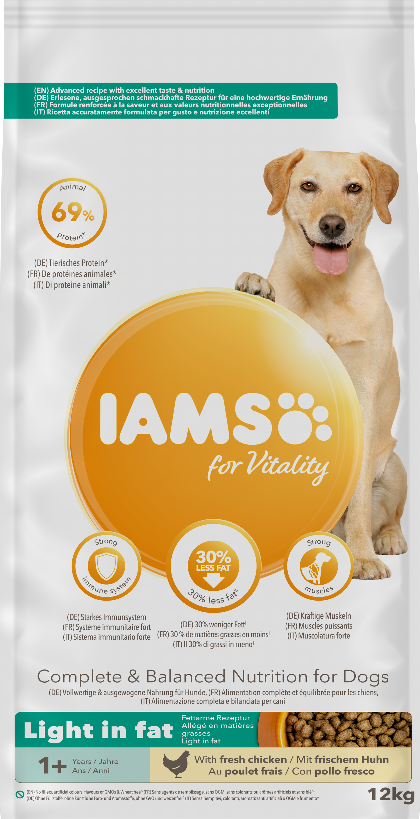 Iams Dog Adult Light in Fat