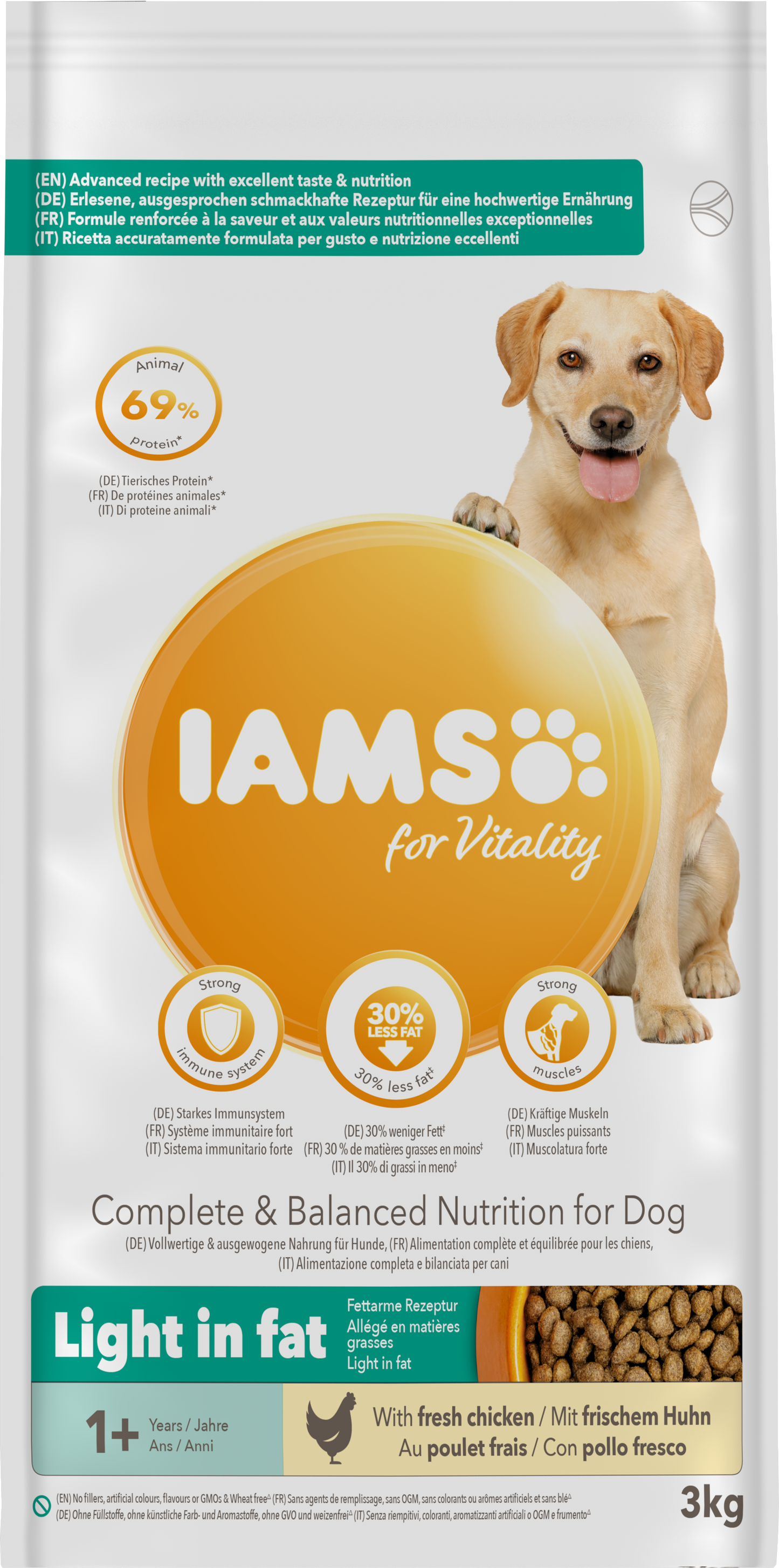 Iams Dog Adult Light in Fat