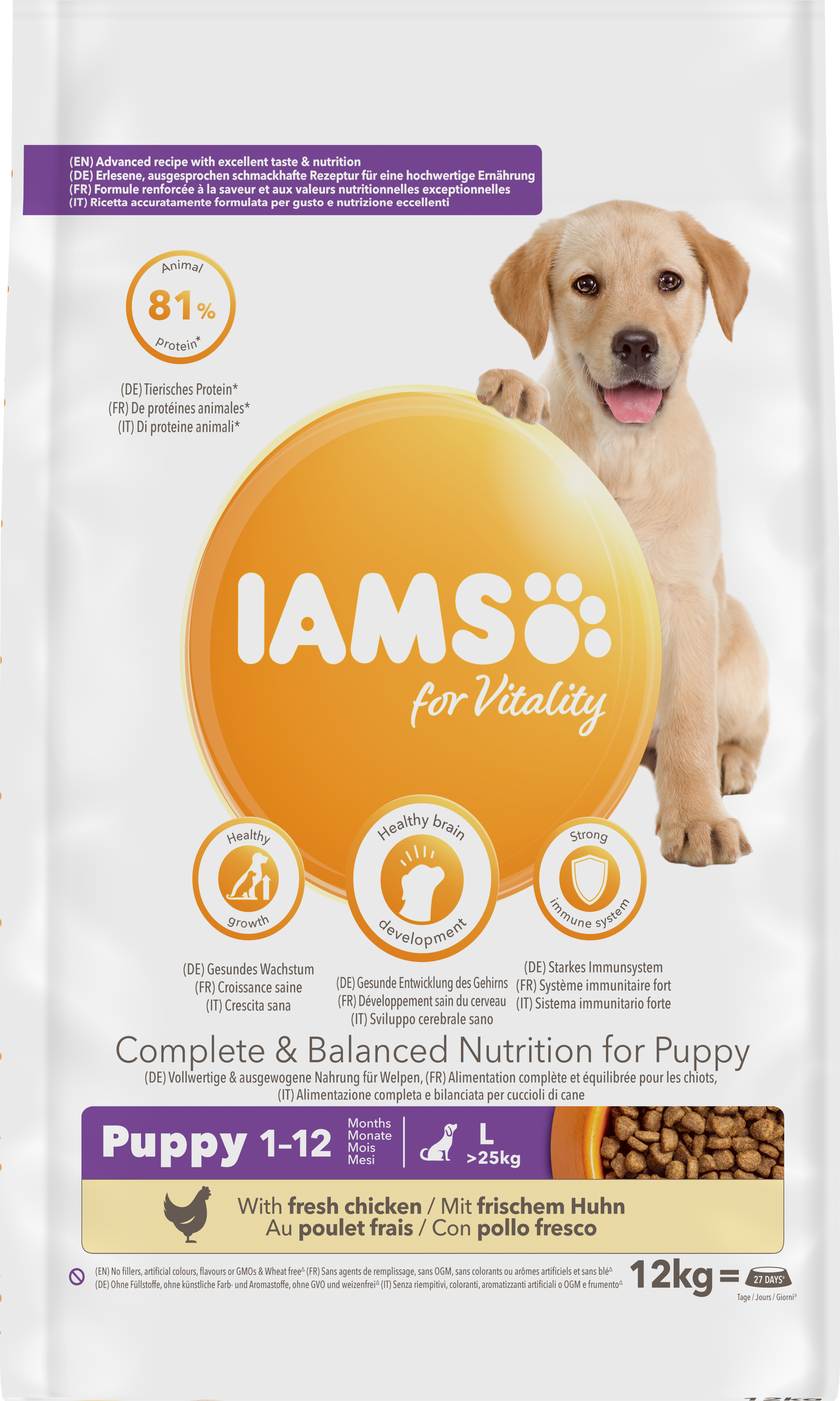 Iams Dog Puppy Large