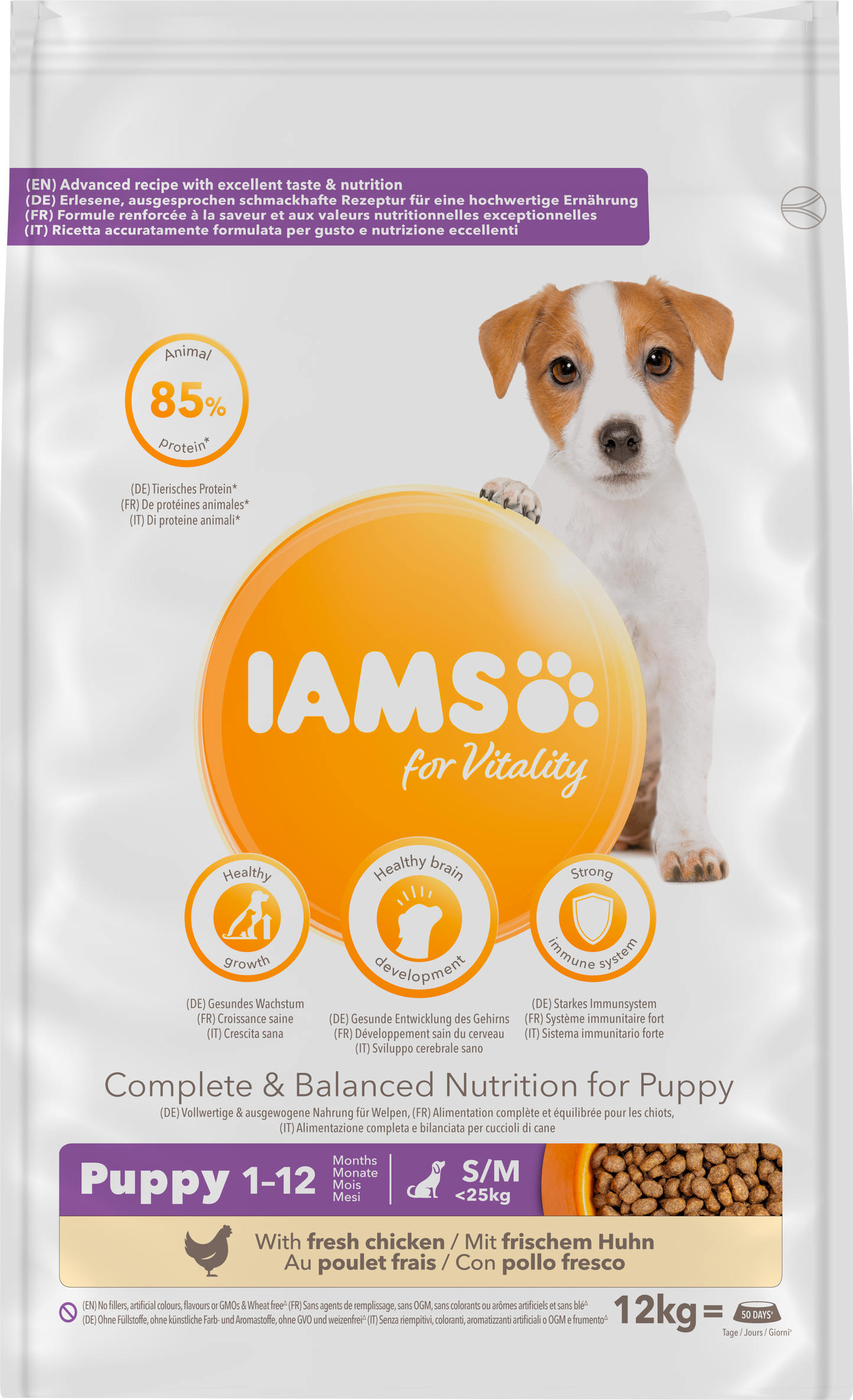 Iams Dog Puppy Small & Medium