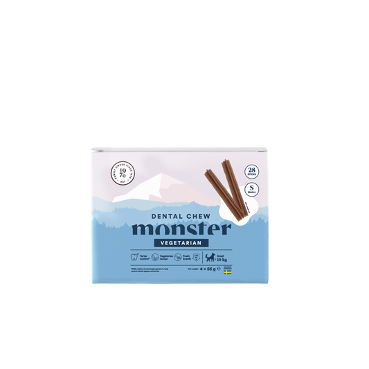 Monster Dog Dental Chew Veg. S Month (28st) 224 g