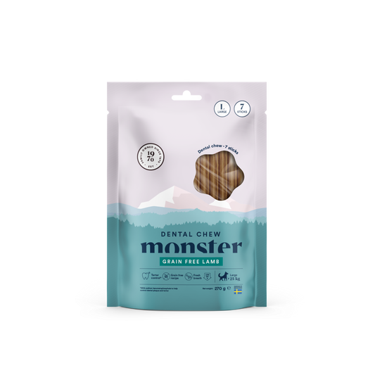 Monster Dog Dental Chew Lamb L Week (7st) 270 g