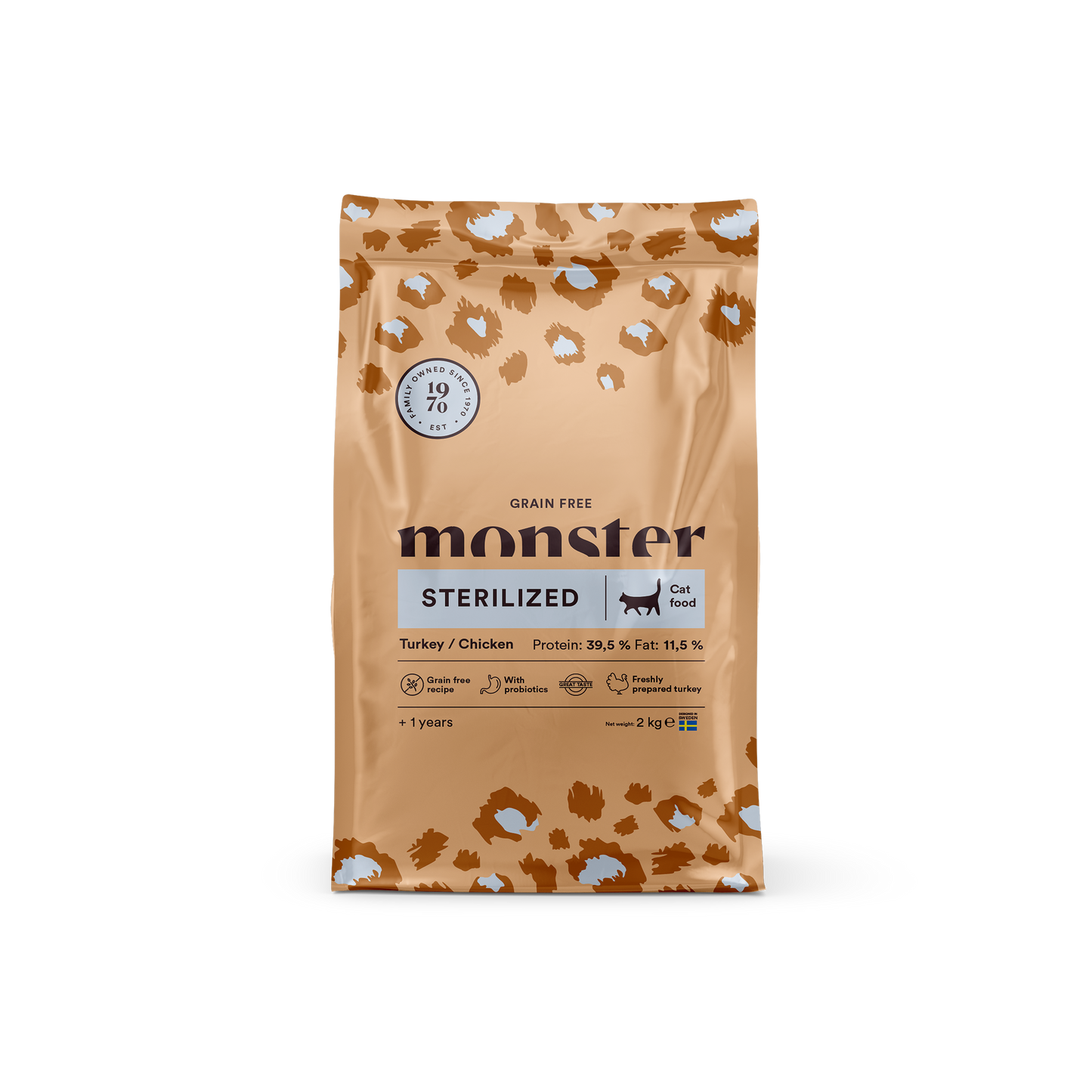 Monster Cat Grain Free Sterilized Turkey/Chick