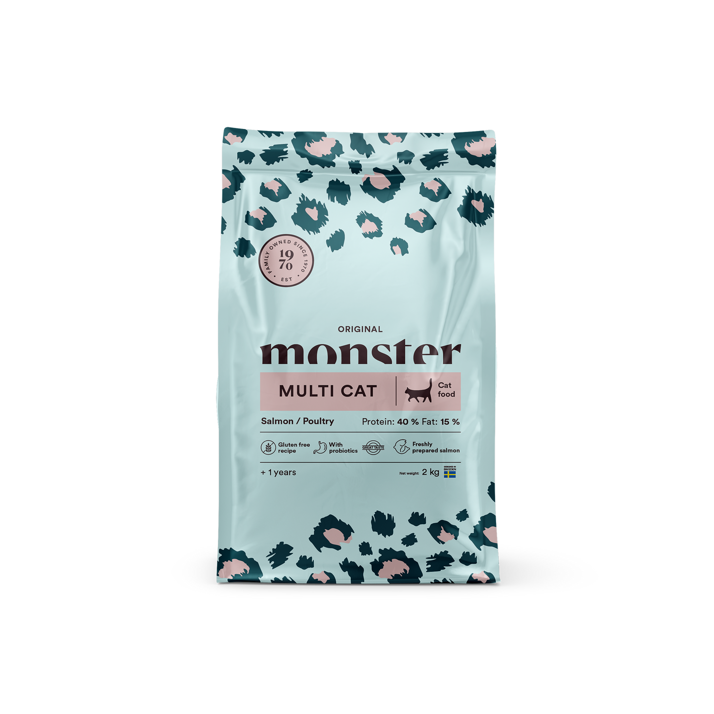 Monster Cat Orig. Multicat Salmon/Poultry