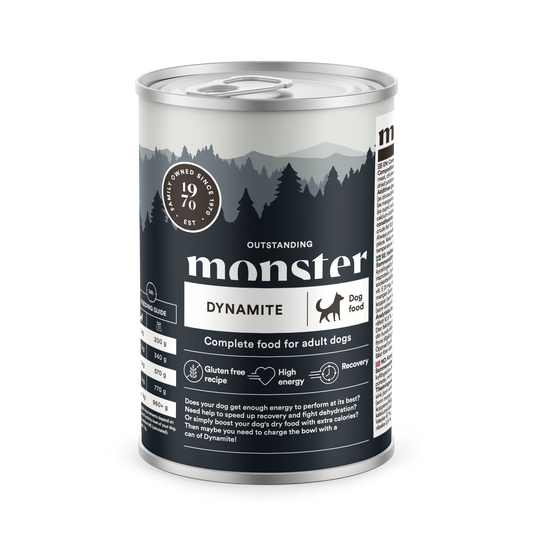 Monster Dog Dynamite Burk 400 g (6/frp)