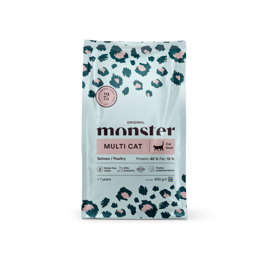 Monster Cat Orig. Multicat Salmon/Poultry