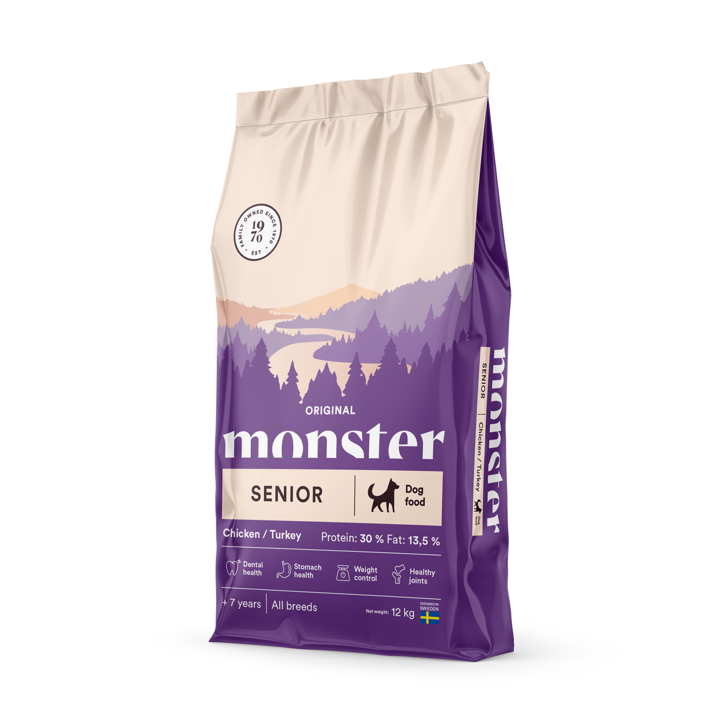 Monster Dog Orig. Senior Chick/Turkey