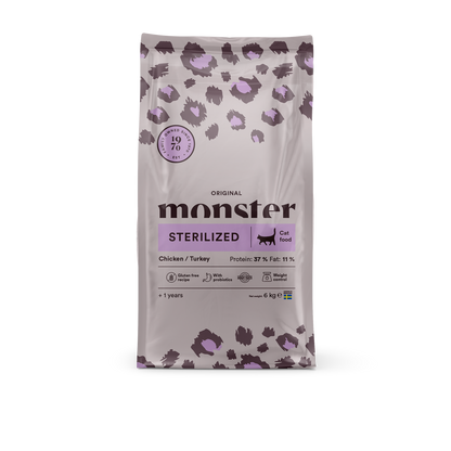 Monster Cat Orig. Sterilized Chick/Turkey