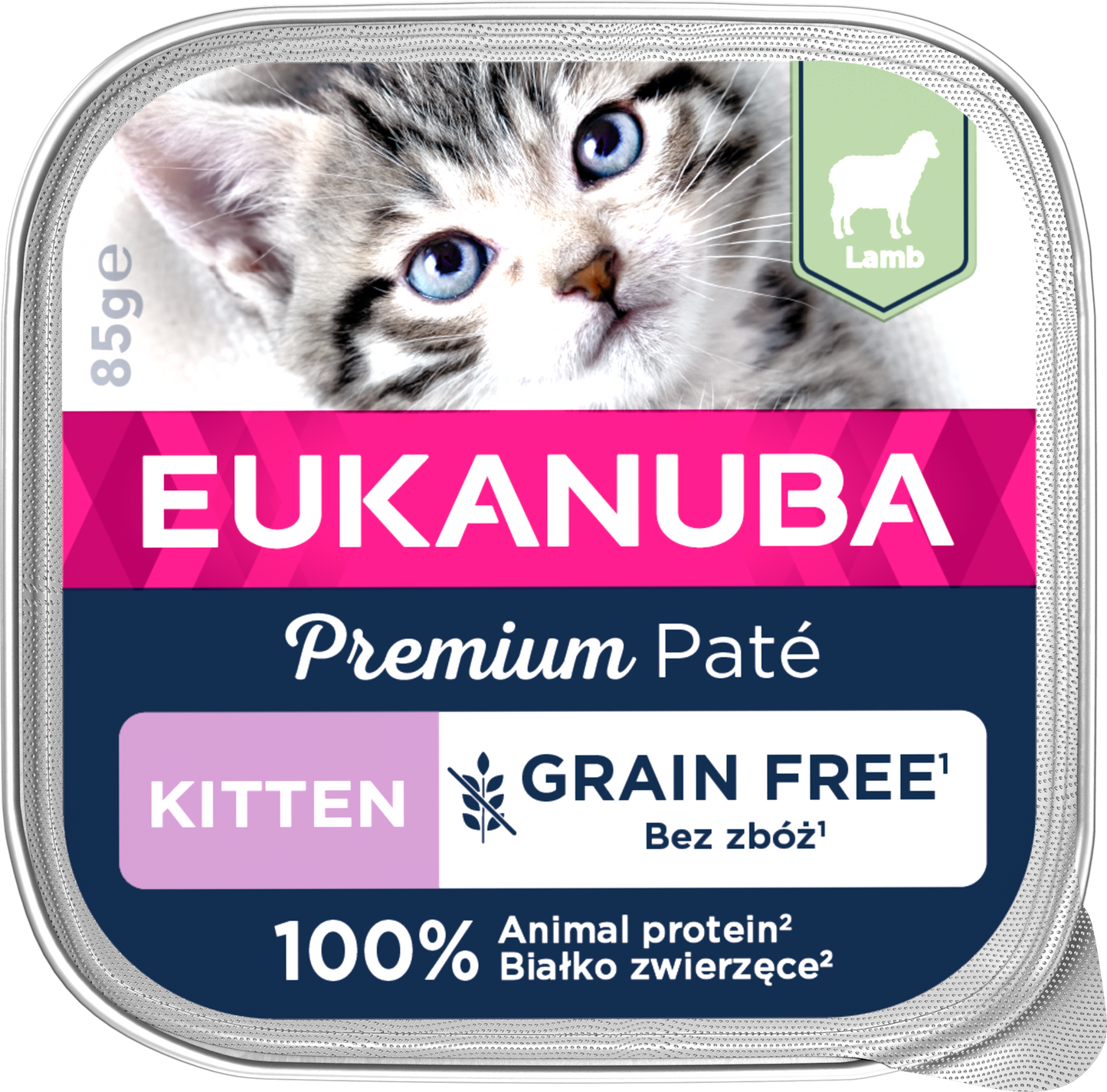 Eukanuba Cat Grain Free Kitten Paté 85 g