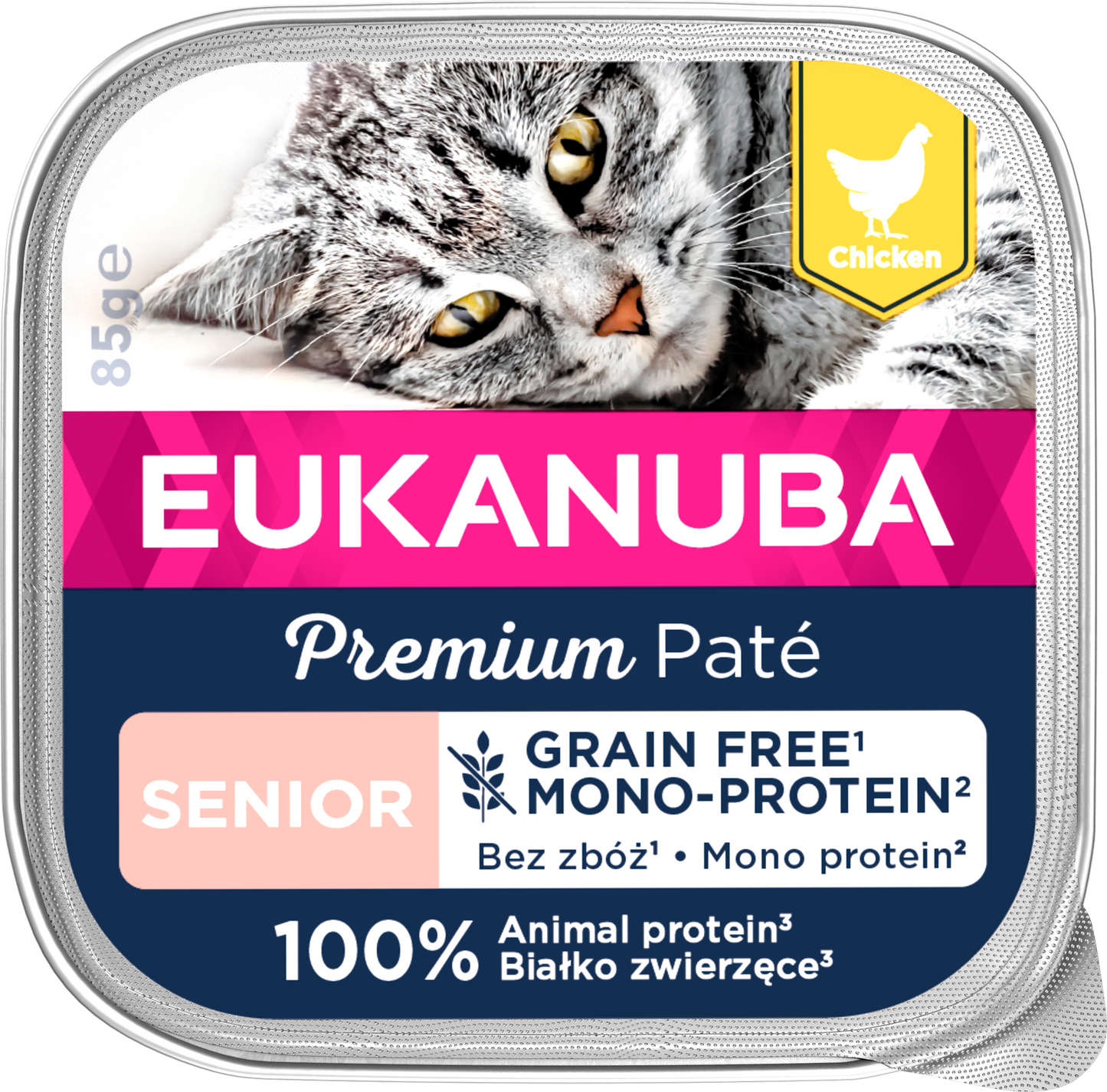 Eukanuba Cat Grain Free Senior Paté 85 g